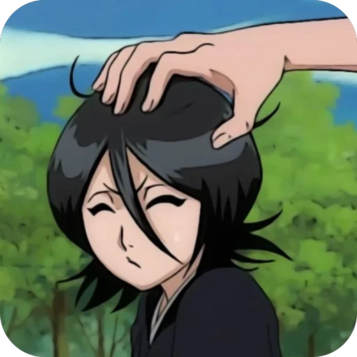 Стикер из набора Rukia Kuchiki • @Earth928B для Телеграм: Статические 😑