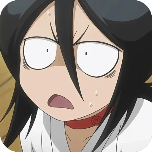 Стикер из набора Rukia Kuchiki • @Earth928B для Телеграм: Статические 😰