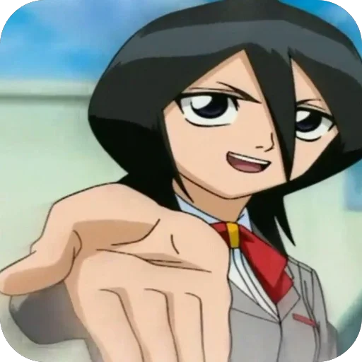 Стикер из набора Rukia Kuchiki • @Earth928B для Телеграм: Статические 😄