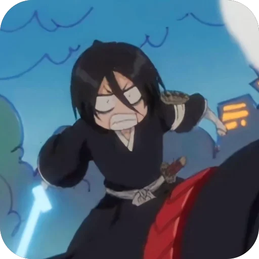 Стикер из набора Rukia Kuchiki • @Earth928B для Телеграм: Статические 😠