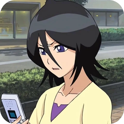 Стикер из набора Rukia Kuchiki • @Earth928B для Телеграм: Статические 🧐