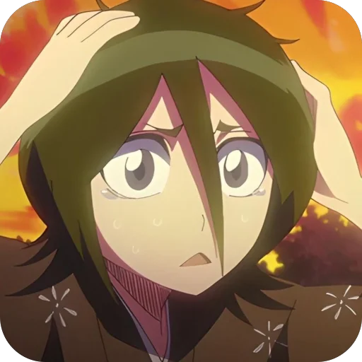 Стикер из набора Rukia Kuchiki • @Earth928B для Телеграм: Статические 😢
