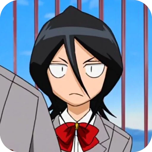 Стикер из набора Rukia Kuchiki • @Earth928B для Телеграм: Статические 😳