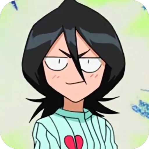 Стикер из набора Rukia Kuchiki • @Earth928B для Телеграм: Статические 😊