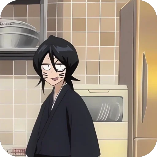Стикер из набора Rukia Kuchiki • @Earth928B для Телеграм: Статические 😺