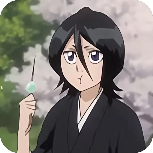 Стикер из набора Rukia Kuchiki • @Earth928B для Телеграм: Статические 😶