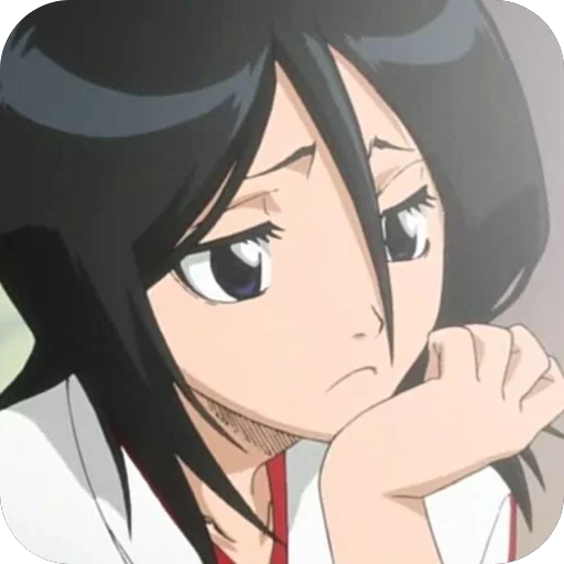 Стикер из набора Rukia Kuchiki • @Earth928B для Телеграм: Статические 😞