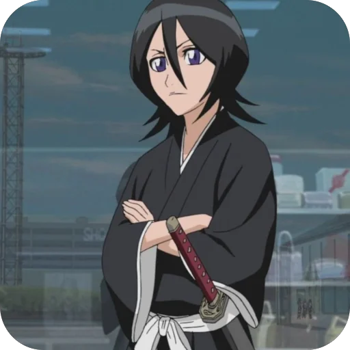 Стикер из набора Rukia Kuchiki • @Earth928B для Телеграм: Статические 🙂