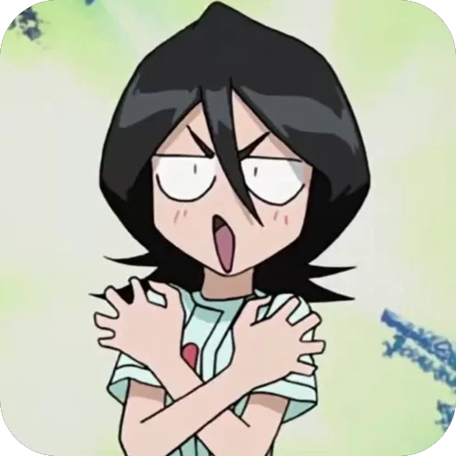Стикер из набора Rukia Kuchiki • @Earth928B для Телеграм: Статические 😮