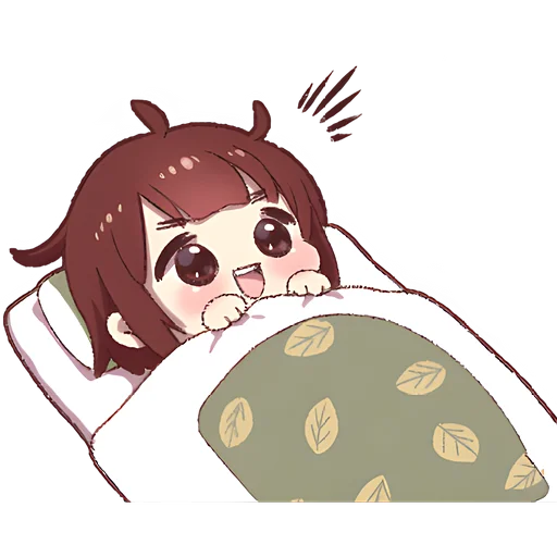 Стикер из набора Рыжая-чан @Nyasticks для Телеграм: Статические 🥰
