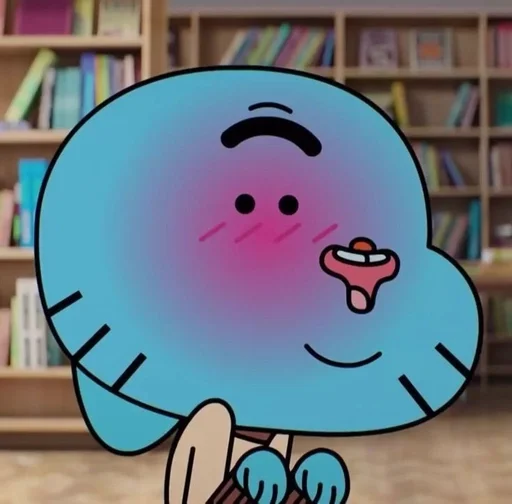 Стикер из набора Gumball :: @fStikBot для Телеграм: Статические 🥹