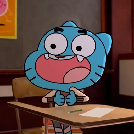 Стикер из набора Gumball :: @fStikBot для Телеграм: Статические 👍