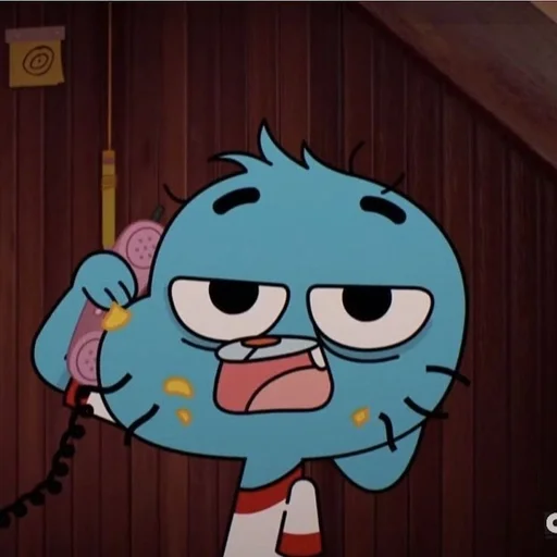 Стикер из набора Gumball :: @fStikBot для Телеграм: Статические 🥱