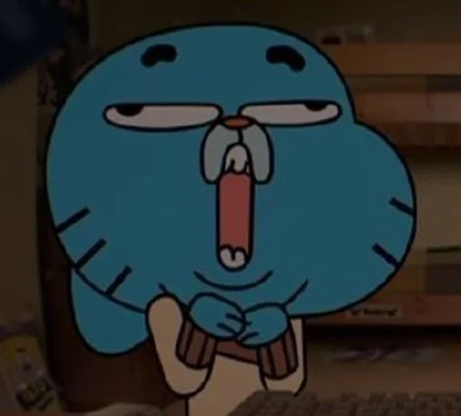Стикер из набора Gumball :: @fStikBot для Телеграм: Статические 🙄