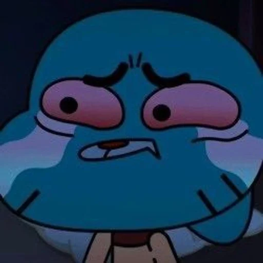 Стикер из набора Gumball :: @fStikBot для Телеграм: Статические 😢