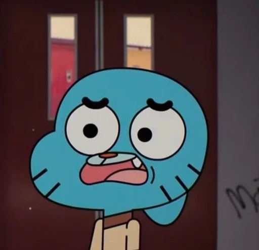 Стикер из набора Gumball :: @fStikBot для Телеграм: Статические 🙁