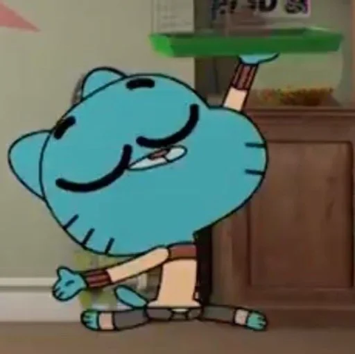 Стикер из набора Gumball :: @fStikBot для Телеграм: Статические 💃