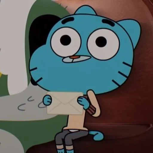 Стикер из набора Gumball :: @fStikBot для Телеграм: Статические 🙂