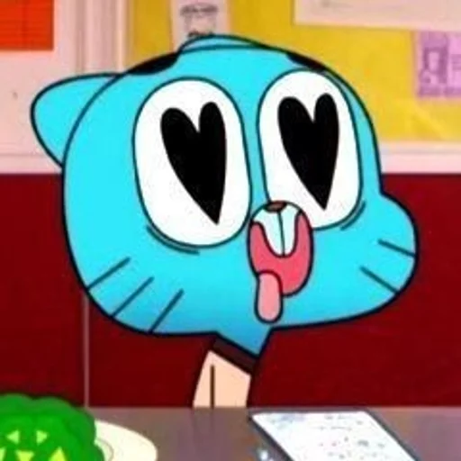 Стикер из набора Gumball :: @fStikBot для Телеграм: Статические 😍