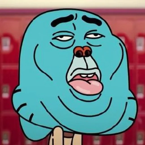 Стикер из набора Gumball :: @fStikBot для Телеграм: Статические 🧚