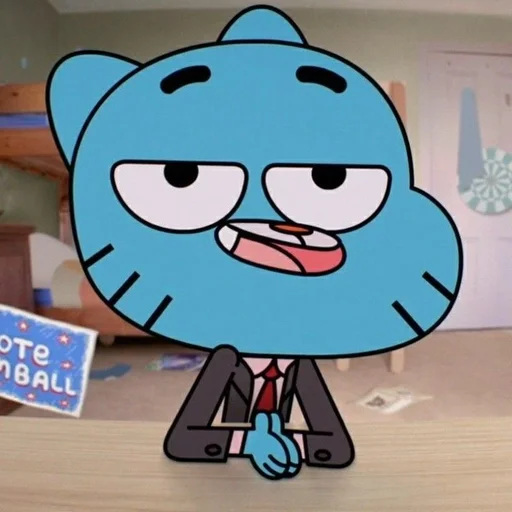 Стикер из набора Gumball :: @fStikBot для Телеграм: Статические 🤩