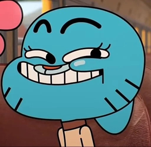 Стикер из набора Gumball :: @fStikBot для Телеграм: Статические 😏