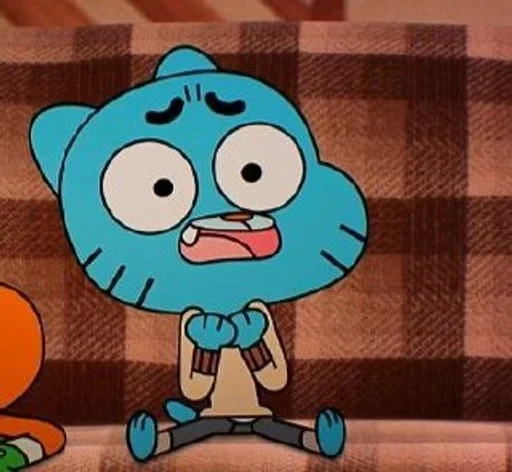 Стикер из набора Gumball :: @fStikBot для Телеграм: Статические 😥