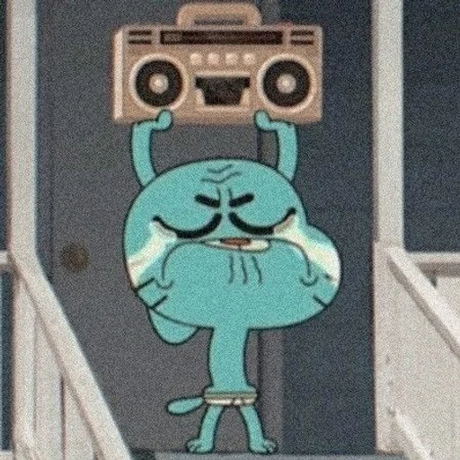Стикер из набора Gumball :: @fStikBot для Телеграм: Статические 😤