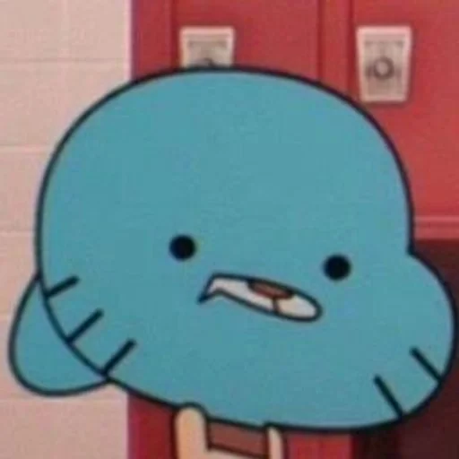 Стикер из набора Gumball :: @fStikBot для Телеграм: Статические 😶
