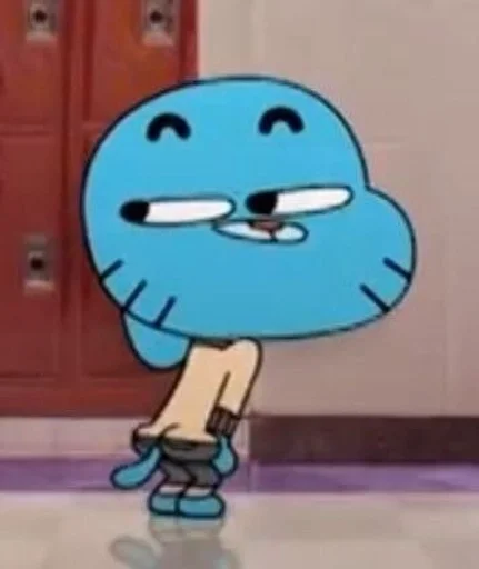 Стикер из набора Gumball :: @fStikBot для Телеграм: Статические 🤭