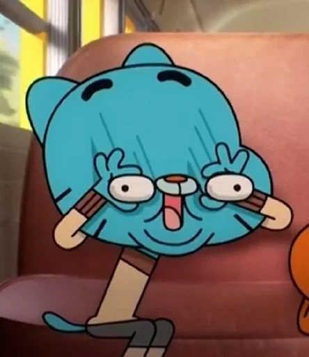 Стикер из набора Gumball :: @fStikBot для Телеграм: Статические 🤡