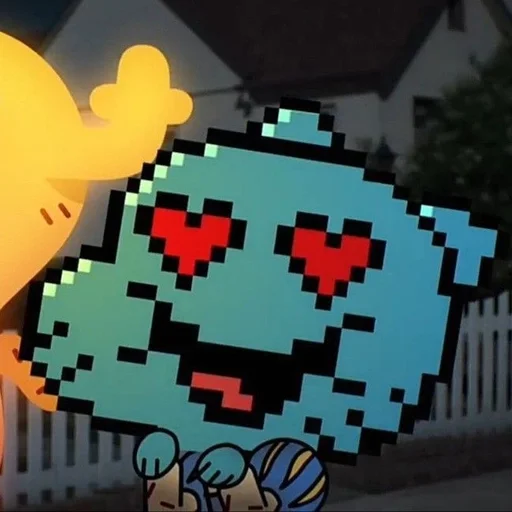 Стикер из набора Gumball :: @fStikBot для Телеграм: Статические 😻