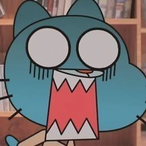 Стикер из набора Gumball :: @fStikBot для Телеграм: Статические 😱