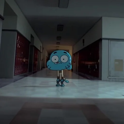 Стикер из набора Gumball :: @fStikBot для Телеграм: Статические 😰