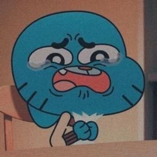 Стикер из набора Gumball :: @fStikBot для Телеграм: Статические 😫