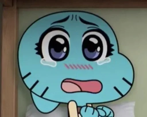 Стикер из набора Gumball :: @fStikBot для Телеграм: Статические 🥹