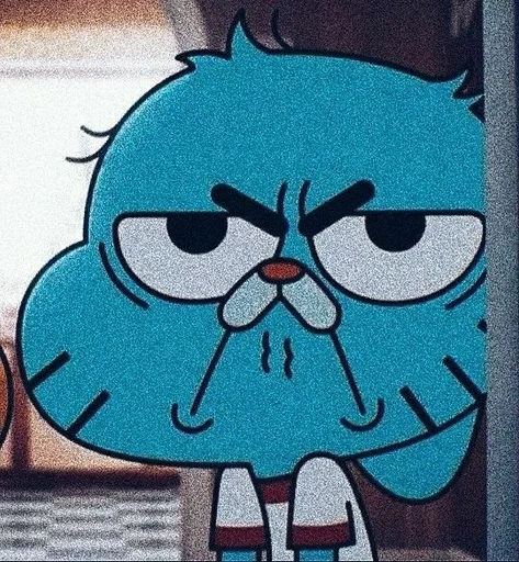 Стикер из набора Gumball :: @fStikBot для Телеграм: Статические 😤