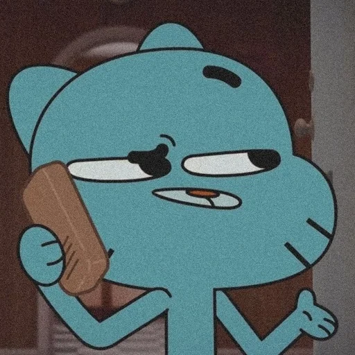 Стикер из набора Gumball :: @fStikBot для Телеграм: Статические 😉