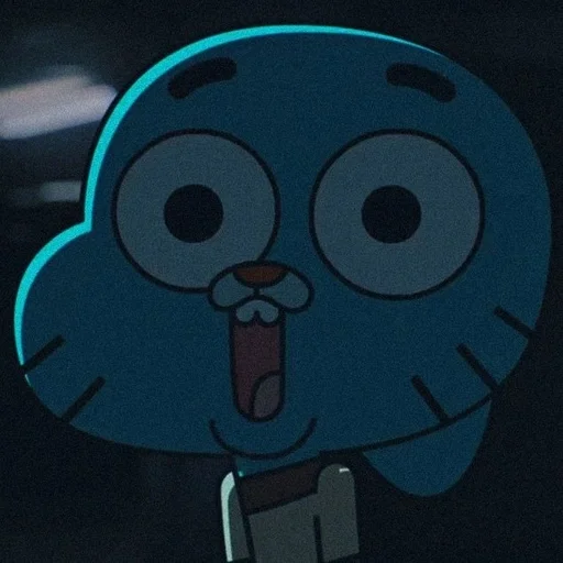 Стикер из набора Gumball :: @fStikBot для Телеграм: Статические 😲