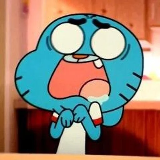 Стикер из набора Gumball :: @fStikBot для Телеграм: Статические 😱
