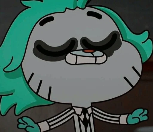 Стикер из набора Gumball :: @fStikBot для Телеграм: Статические 👻