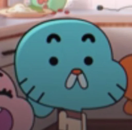 Стикер из набора Gumball :: @fStikBot для Телеграм: Статические 😦