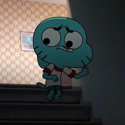 Стикер из набора Gumball :: @fStikBot для Телеграм: Статические 😥