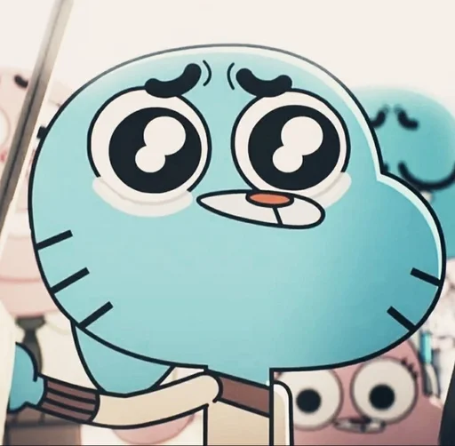 Стикер из набора Gumball :: @fStikBot для Телеграм: Статические 🥹