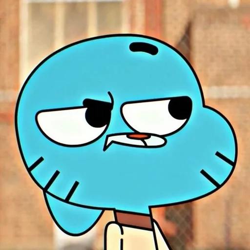 Стикер из набора Gumball :: @fStikBot для Телеграм: Статические 🫤