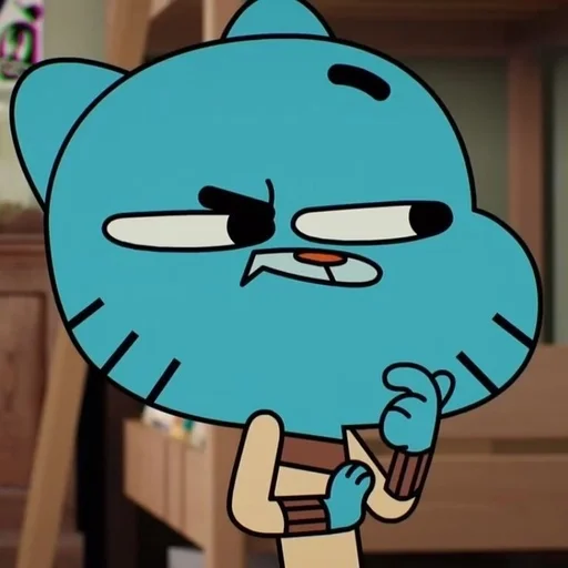 Стикер из набора Gumball :: @fStikBot для Телеграм: Статические 🤔
