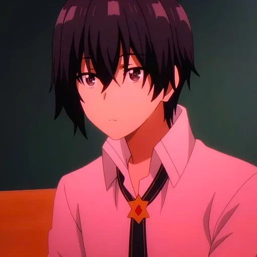 Стикер из набора Восхождение в тени @anime_stickerr для Телеграм: Статические 😕