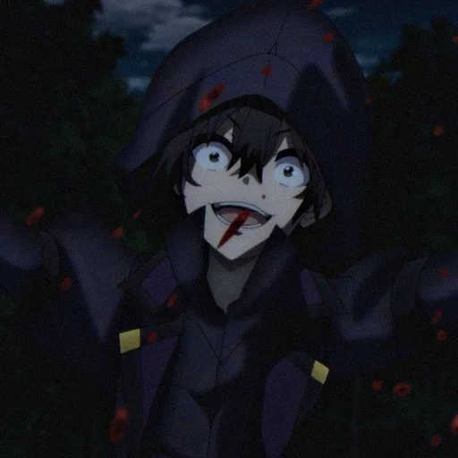 Стикер из набора Восхождение в тени @anime_stickerr для Телеграм: Статические 😆