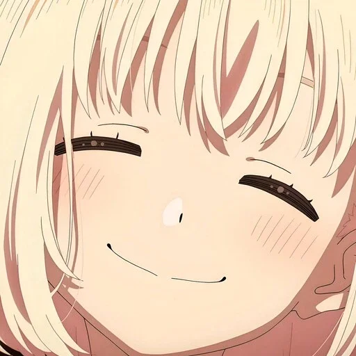 Стикер из набора Ликорис рикоил @anime_stickerr для Телеграм: Статические ☺️