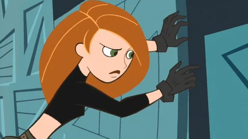 Стикер из набора Kim Possible || @staybeautiful13 для Телеграм: Статические 🧤